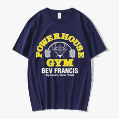 Powerhouse Gym T-Shirt Unisex Fitness Workout Graphic Tee S-5XL
