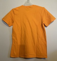 Custom Made T-shirt Unique Art merch Design size medium crew neck orange color