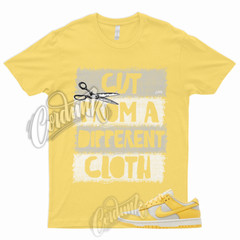 CUT T Shirt to Match Dunk Low Citron Pulse Sail Light Bone Yellow Force Max 1