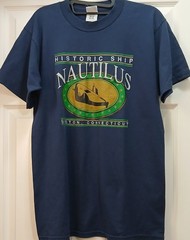 VINTAGE NAUTILUS SUBMARINE T SHIRT MENS M GROTON CT SINGLE STITCH USA