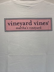 Vineyard Vines Men’s 2XL Classic Logo Box White Cap Pocket T Short Sleeve NWT