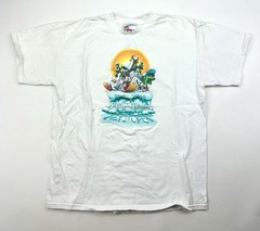 Disney Blizzard Beach 2008 Size XL Graphic Tee With Mickey Donald and Goofy