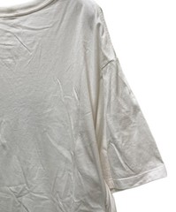Authentic CELINE College Arch Logo Print T-shirt L White Men 2X60L671Q 01UZ