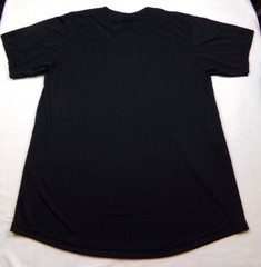 Alleson Athletic Jersey Adult Size L Black V Neck Jack Daniels Whiskey Coca Cola