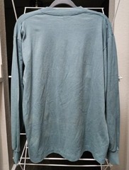 VTG 90s Hobo Signs Single Stitch Peace Hippie Pins Long Sleeves Shirt OSFA Gray