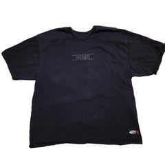 Vans Off The Wall Skateboarding T Shirt XXLarge Black Loose Fit Embroidered Logo