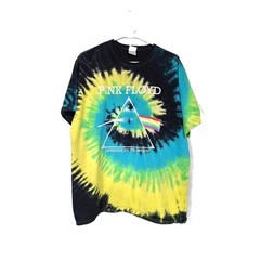 Pink Floyd Dark Side of the Moon Tie‑Dye T‑Shirt by Colortone – Unisex – Size XL