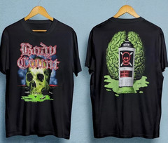 Body Count 1993 Tour T-Shirt 2 Sided Black Unisex Band Graphi T-Shirt