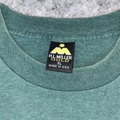 Vintage H.L. Miller Gold Maui Dolphins Green XL Graphic Single Stitch Tee Shirt