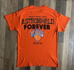 TRAVIS SCOTT ASTROWORLD NEW YORK KNICKS MSG EXCLUSIVE Medium Rap Music NBA Rare
