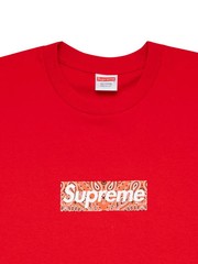 Supreme Bandana Box Logo Tee Red New in Original Packaging FW19 Size M