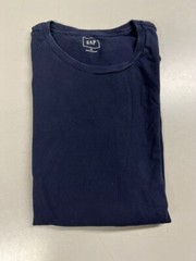 Set of 5 – GAP Mens Crewneck Long Sleeve Shirts – XL – Blue x2, Green, Black x2