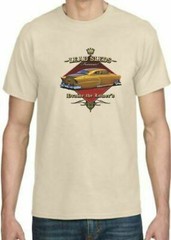 Adult DryBlend® T-Shirt – (SLEDS FOREVER – GOLD LOW RIDER HOT ROD)