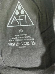 AFI BLOOD TRIANGLE Drop Muscle tank top OFFICIAL MERCHANDISE AFI BAND NEW!!!