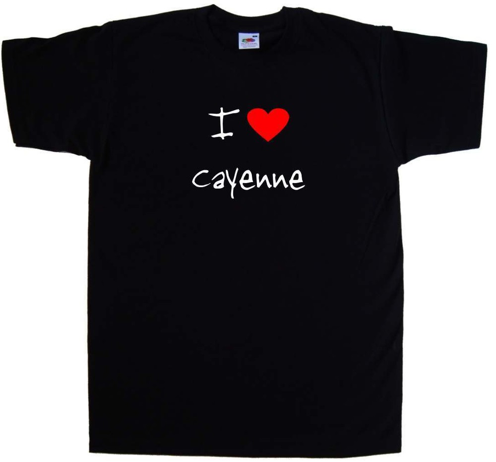 I Love Heart Cayenne T-Shirt