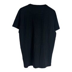 John Varvatos Crew Neck Tee Shirt Black Peace Sign Embroidered Graphic Men’s L