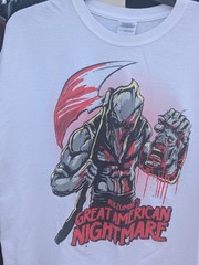 Mid-Y2k White Rob Zombie’s “Great American Nightmare” Graphic T-shirt – Size XL