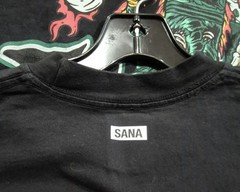 SANA Detroit Shirt Men’s Large Black Michigan State Spartans MSU Dawgs Skeleton