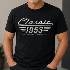 Classic 1953 Limited Edition Vintage Car 73th 74th 75th 76th 77th Birthday Mens