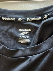 Nwt Reebok Crewneck T Shirt Soft Polyester Sweat Resistant