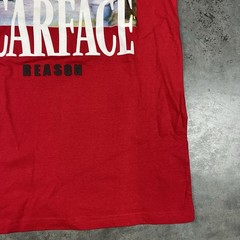 Scarface T Shirt Mens Medium Red NWT Minor Flaws