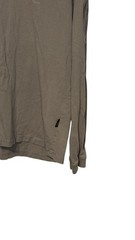 Kuhl Men’s T-Shirt Long Sleeve Relax Fit Outdoor Cotton Zip Sleeve Pocket Large