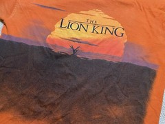 Vintage Lion King Disney Safari Horizon AOP T-Shirt XL Single Stitch 90s