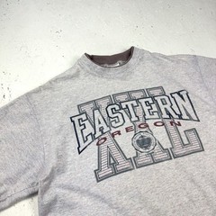 Vintage 90s Gear For Sports Eastern Oregon T-shirt Size Large Print USA Retro