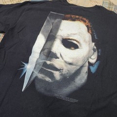 Vintage Halloween Michael Myers Large T-Shirt Rare Grail Movie Promo
