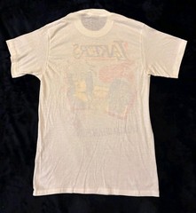 RARE Vintage 80s Magic Johnson Lakers T-Shirt 1989 NBA Size LARGE White