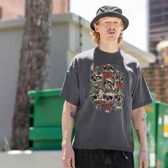 Classic Streetwear Men’s Oversized Round Neck T-Shirt – Trend Edition
