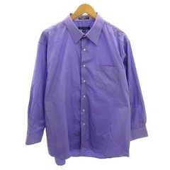 Ivy Crew XL Purple Dress Shirt Long Sleeve Cotton-Poly Excellent Condition