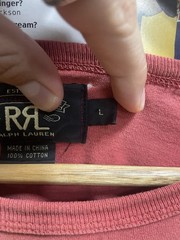 XL – RRL New York Faded Tee