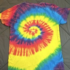 Colortone Tie-Dye Willie Nelson “Have A Willie Nice Day” Cotton T-Shirt M