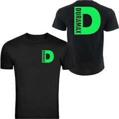 Duramax Big D Design T-Shirt Unisex Black Color Front & Back S – 5XL
