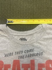 The Beatles American Tour 1964 Band Tee Gray Graphic T-Shirt XL British Fab Four