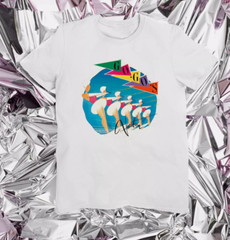 New The Go Gos Vacation White Unisex T-Shirt
