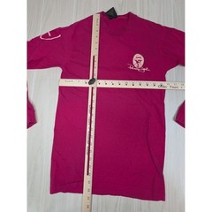 Panama Jack Vintage Long Sleeve T-Shirt M READ SPOTS Pink Sun Tan Products USA