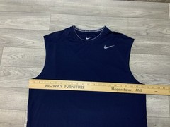 Nike Pro Combat Sleeveless Shirt Men’s XL Lot Of 2 Fitted Blue & Black