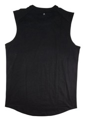 Kenneth Cole Men’s Active Tech Muscle Tee Stretch Soft Cotton UPF 50+ Black
