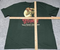 NEW 1 Night Only SESSANTA 2XL Green Concert Tour 3 Eyed Crazy Shirt SATX 4/29/25