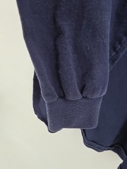 Vintage Pluma Long Sleeve Navy Blue Blank T Shirt Men’s Size XL Made in USA