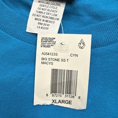 Y2K Volcom Big Stone T-Shirt Men’s Size XL Blue NWT