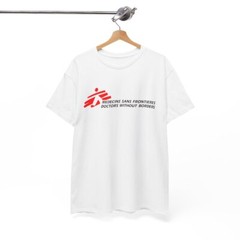 MSF Doctor’s Without Borders Logo White/Grey/Black/Navy T-Shirt S-5XL