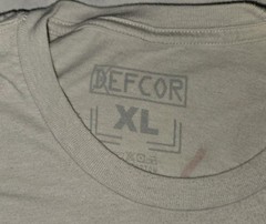 Defcor to the Core Discipline Equals Freedom Comic Shirt XL