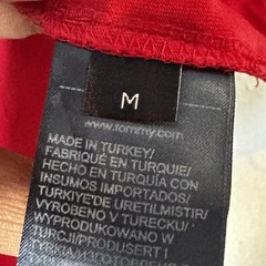 Tommy Hilfiger Red Mercedes Cooperation T-Shirt M 2299