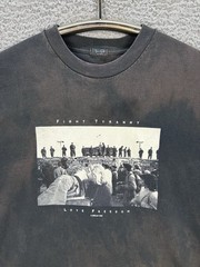 John Galt Fight Tyranny Love Freedom Berlin 1989 Wall Smoke Faded Black Vintage