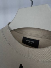 Represent Eagle Graphic T-Shirt Beige Men’s Streetwear Tee Excellent Condition