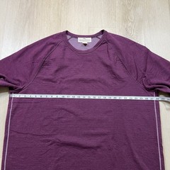 Tommy Bahama Men’s XXXL Reversible Long Sleeve TShirt – Purple Cruisewear