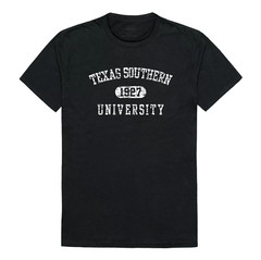 Texas Southern University Tigers TSU NCAA Distressed Arch College Tee T Shirt
